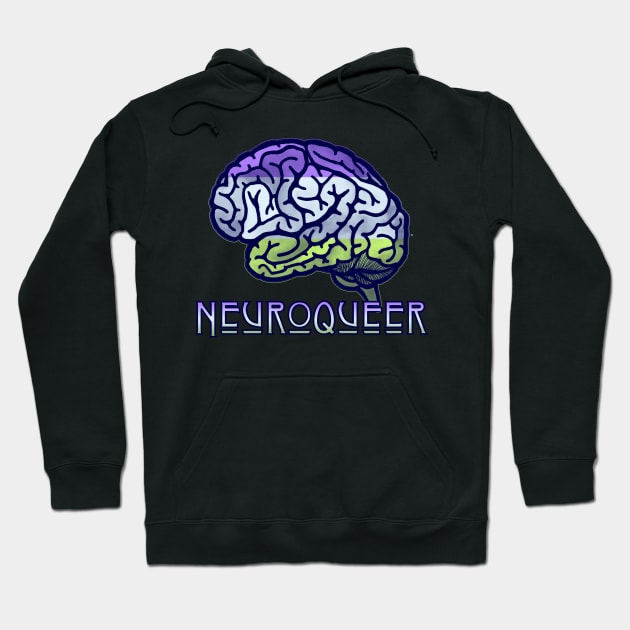 Neuroqueer Genderqueer Hoodie by LondonAutisticsStandingTogether